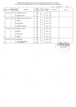 iNCIRLIOYAAHII/IET &ccedil;ALLIOĞLU OOK PROGRAMLI ANADOLU