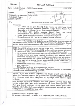 türsab toplantı tutanağı
