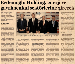 Erdemoğlu Holding, enerji ve gayrimenkul - TR