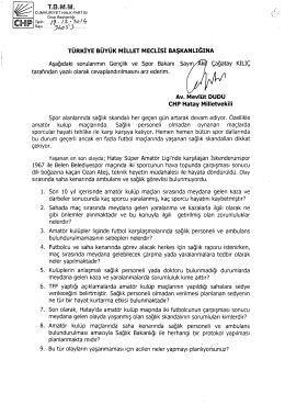 QHŞ Tarihzum/.ga“lık-29% - Türkiye Büyük Millet Meclisi