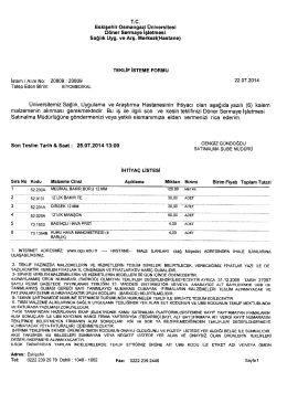 Eskişehir Osmangazi Üniversitesi Hastanesi