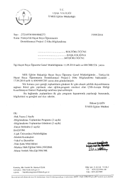 T.C. UŞAK vAııiıJıĞi ıı Mill&icirc; Eğitim M&uuml;d&uuml;rl&uuml;ğ&uuml;