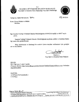 OneTouch 4.6 Scanned Documents - İstanbul B&uuml;y&uuml;kşehir Belediyesi