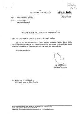 S&uuml;resi Ge&ccedil;tikten Sonra Gelen Cevap