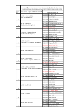 2014-15 OEM- Mu¨hendislik Tasarımı ders Listeleri-4