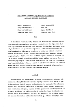 Toplu Konut Yapımında Al&ccedil;ı Bağlayıcılı Kompozit Panoların Kullanım