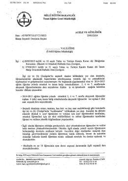 Scanned Document - Milli Eğitim Bakanlığı