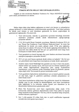 rar?&rdquo; - T&uuml;rkiye B&uuml;y&uuml;k Millet Meclisi