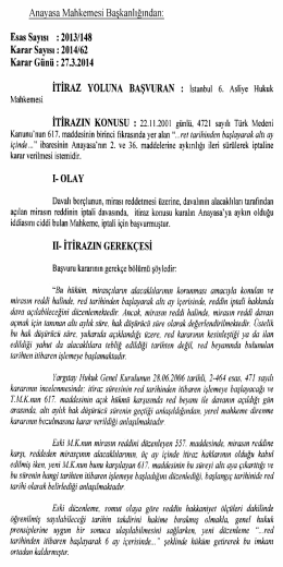 2014/62 Sayılı Kararı