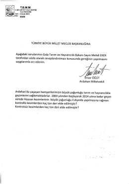 ~ i 3320 - Türkiye Büyük Millet Meclisi