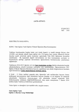 T&uuml;rk Eğitim Vakfı