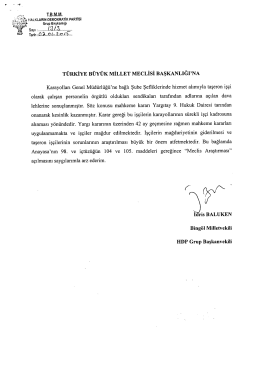t&uuml;rkiye b&uuml;y&uuml;k millet meclisi başkanlığına