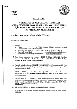tcdd 3. b&ouml;lge mıntıkası
