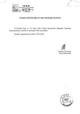 TB&Atilde;VHVİ. cUMHURlYET HALK PARTISI