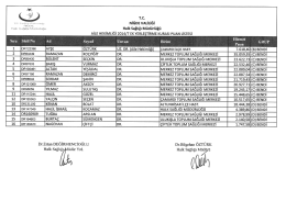 Görmek İçin Tıklayınız. - Niğde Halk Sağlığı Müdürlüğü