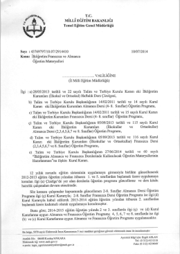Temel Eğitim Gen.Md. 10/07/2014 . 2914410