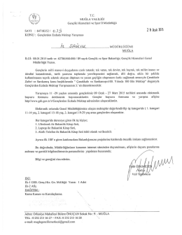 Scanned Document - Muğla İl Sağlık Müdürlüğü