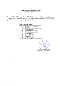 G&Uuml;MR&Uuml;K vE TİCARET BAKANLIGI - G&uuml;mr&uuml;k ve Ticaret Bakanlığı