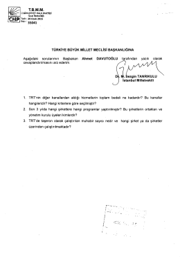2 L - T&uuml;rkiye B&uuml;y&uuml;k Millet Meclisi
