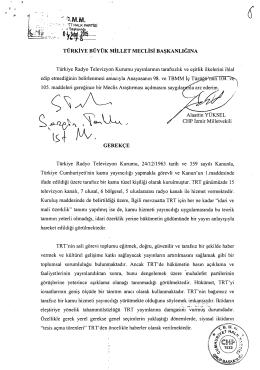 t&uuml;rkiye b&uuml;y&uuml;k millet meclisi başkanlığına
