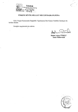 T.B.M.M. ( i k - T&uuml;rkiye B&uuml;y&uuml;k Millet Meclisi