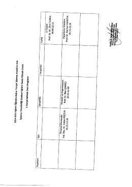 2014-2015 Eğitim &Ouml;ğretim Bahar Yarıyılı İşletme Anabilim Dalı