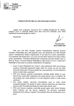 * &icirc; 35199 - T&uuml;rkiye B&uuml;y&uuml;k Millet Meclisi