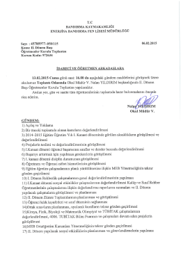 Tc BANDIRMA KAYMAKAMLIĞI ENERJISA BANDIRMA FEN LİSESİ