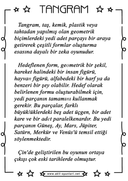 tangram &ouml;rnekleri  indir