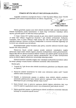 st" f 35449 T&Uuml;RKİYE B&Uuml;Y&Uuml;K MİLLET MECLİSİ BAŞKANLIĞINA