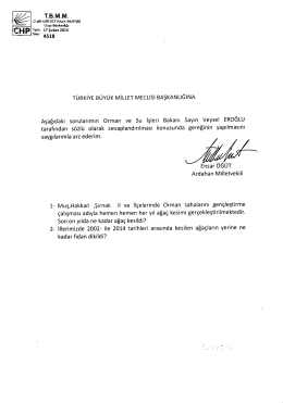 türkiye büyük millet meclisi başkanlığına
