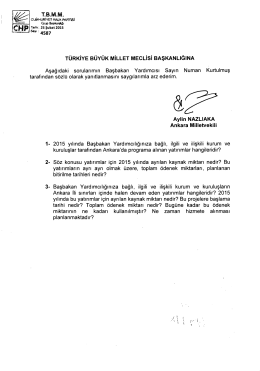 ankara mv aylin nazlıaka`nın başbakan yardımcısı numan kurtulmuş