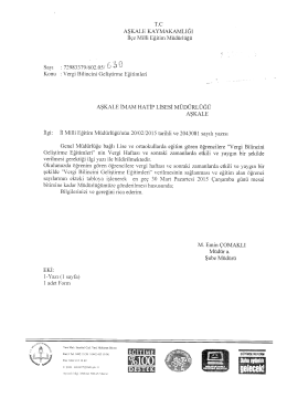 Vergi Bilincini Geliştirme Teknikleri - erzurum