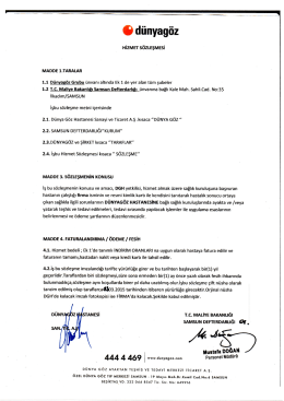 Dünya Göz Hastanelerinde Tedavi Görecek Personelimize