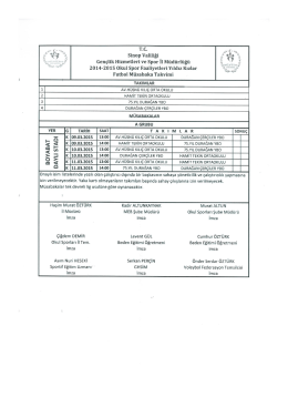 YILDIZ KIZ FUTBOL M&Uuml;SABAKA TAKVİMİ i&ccedil;in tıklayın.