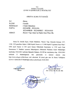T.C. - Çevre ve Şehircilik Bakanlığı