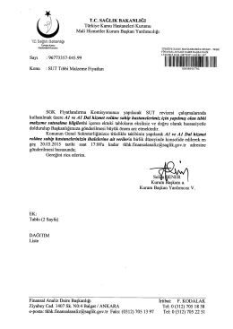 A&ccedil; - T&uuml;rkiye Kamu Hastaneleri Kurumu