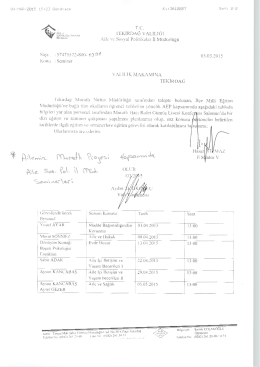 AİLEMİZ MURATLI PROJESİ KAPSAMINDA AİLE VE SOSYAL