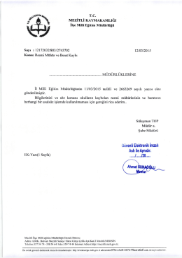 yem. T.c. q \ MEzİTLİ KAYMAKAMLIĞI - mersin