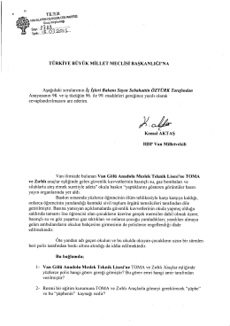 t&uuml;rkiye b&uuml;y&uuml;k millet meclisi başkanlığına