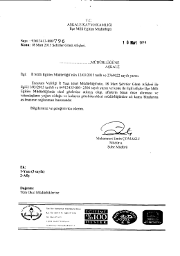 18 Mart 2015 Şehitler G&uuml;n&uuml; Afişleri - erzurum