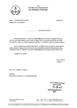 747 - Salihli İl&ccedil;e Milli Eğitim M&uuml;d&uuml;rl&uuml;ğ&uuml;