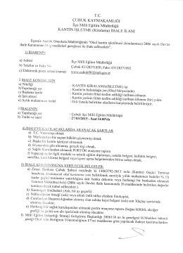 Atat&uuml;rk Ortaokulu Kantin İşletme İhale İlanı İ&ccedil;in Tıklayınız!