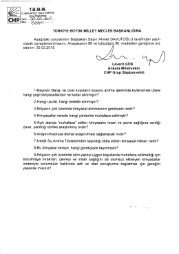 CHP - T&uuml;rkiye B&uuml;y&uuml;k Millet Meclisi