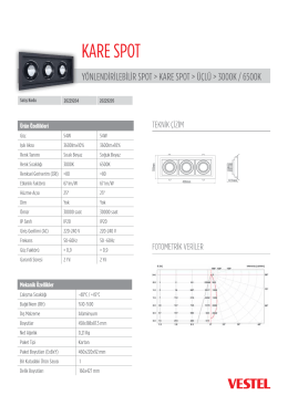 KARE SPOT - Vestel Led