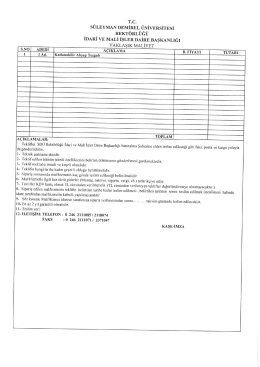 İndir - S&uuml;leyman Demirel &Uuml;niversitesi