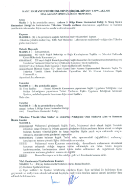 MAL ALIM/sATIMıNA ILIŞKIN PROTOKOL