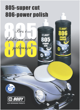 805-super cut 806-power polish