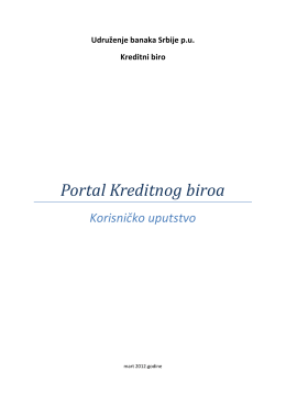 Portal Kreditinog biroa