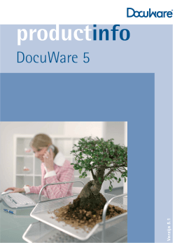 Ovde možete preuzeti brošuru o DocuWare softveru